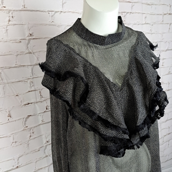 MOLLY BRACKEN‎ Shirt with ruffles - Picture 5 of 14